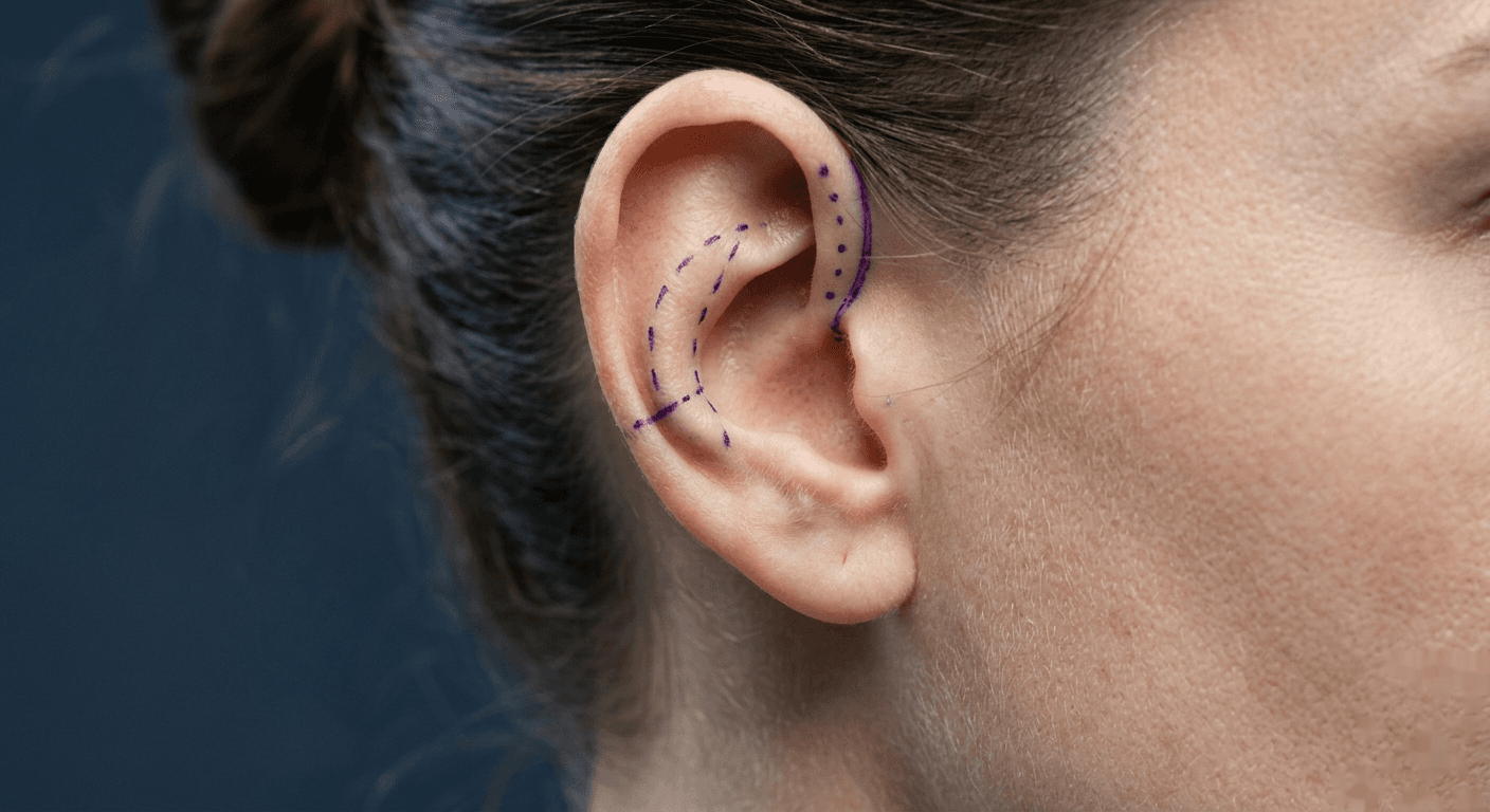 Otoplastia — imagem do procedimento