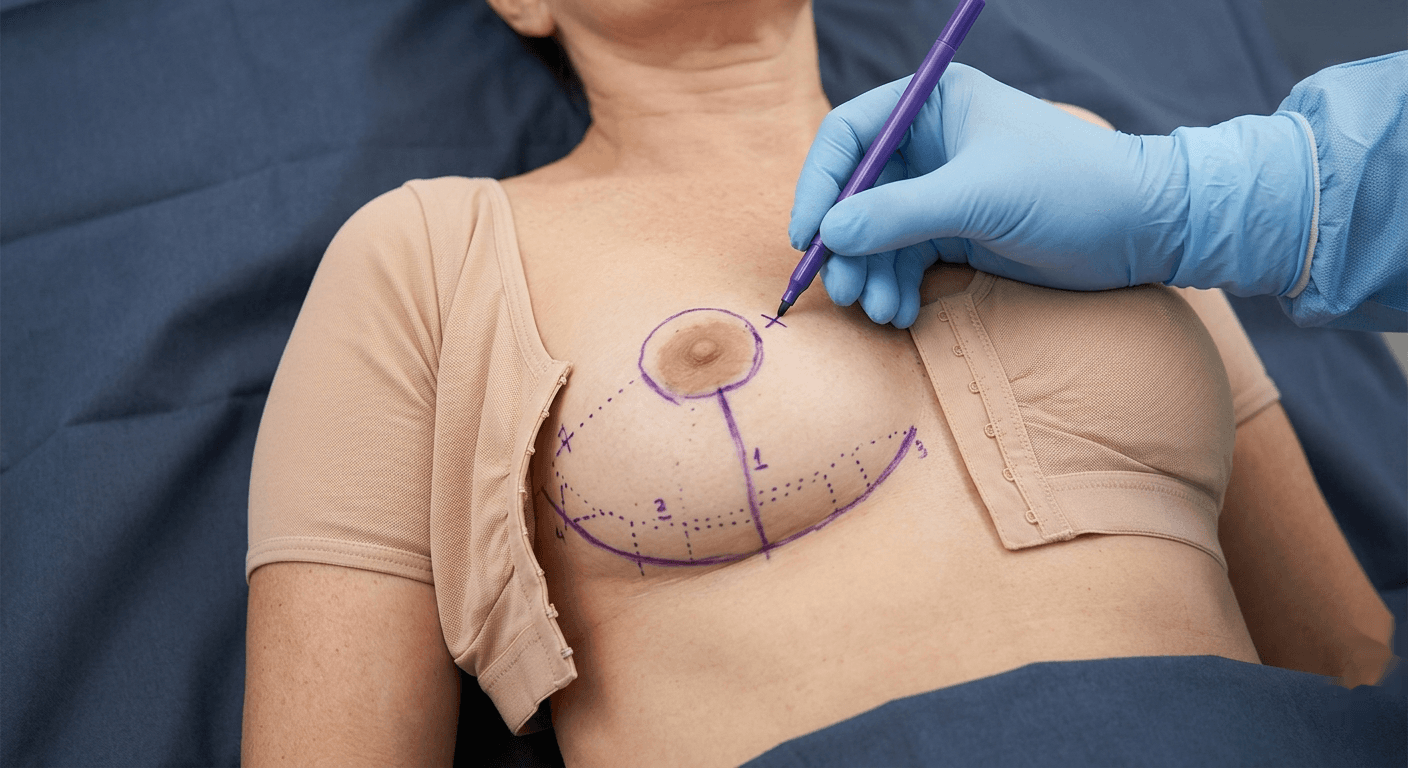 Mastopexia — imagem do procedimento